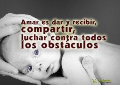 Amar es compartir