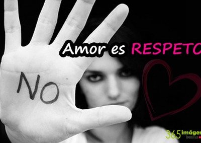 El amor es respeto