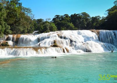 Catarata Agua Azul Chiapas México