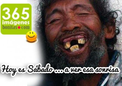 Imagen sonriendo de Sábado