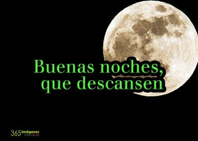 Buenas noches - Luna