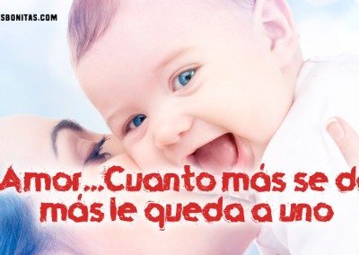 Imágenes de amor de una madre por su hijo