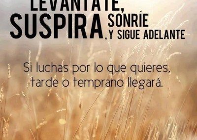 Levántate y sonrie, imágenes bonitas