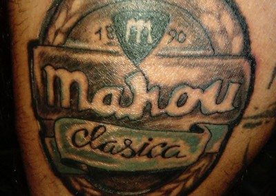 Tatuaje de la Cerveza Mahou