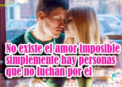 No existe el amor imposible