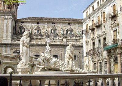 Fuente de Fontana en Palermo