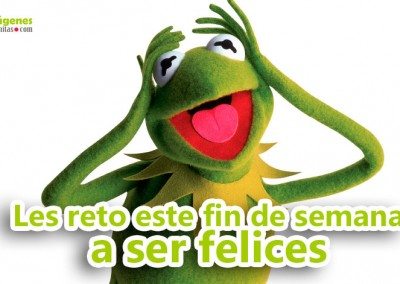 Reto fin de semana, ser felices