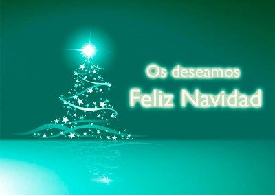 Árbol de navidad con estrellas