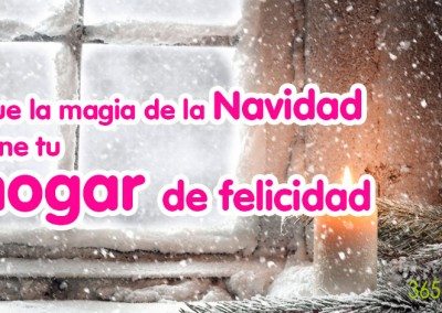 Que la magia de la navidad llene tu hogar