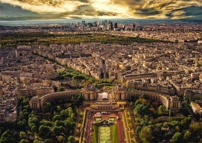 Vistas de París desde la Torre Eiffel