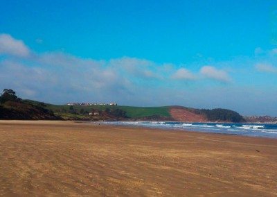 Playa de Oyambre, su arena