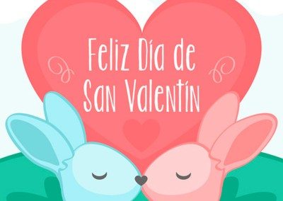 ¡Animalitos enamorados! por San Valentín