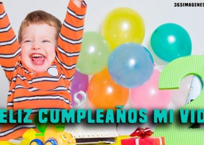 Feliz Cumpleaños mi vida