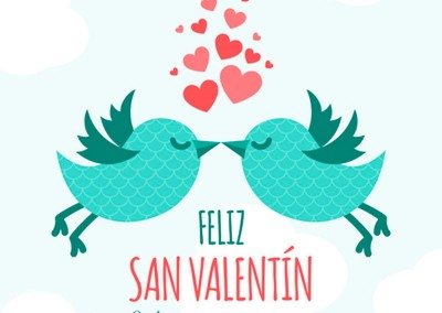 Feliz día de San Valentín