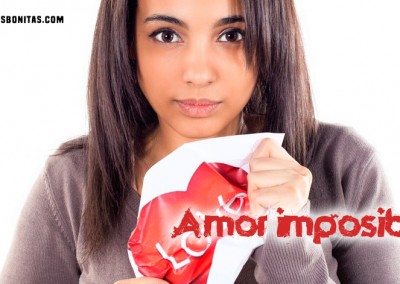 Amor imposible, imágenes desamor