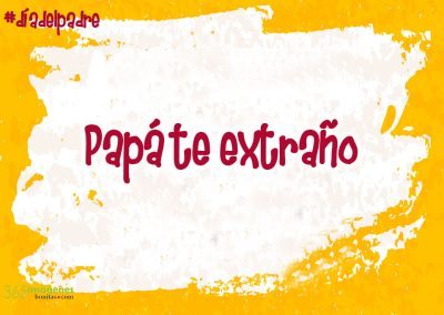 Papá te extraño