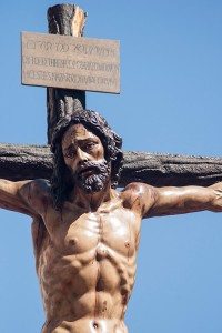 Jesús crucificado, Semana Santa