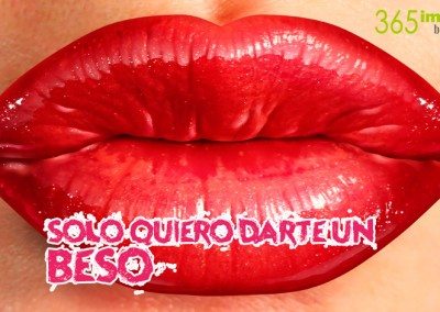 Solo quiero darte un beso