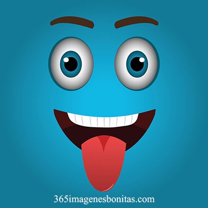 Emoticonos para compartir, emoji con la lengua fuera 