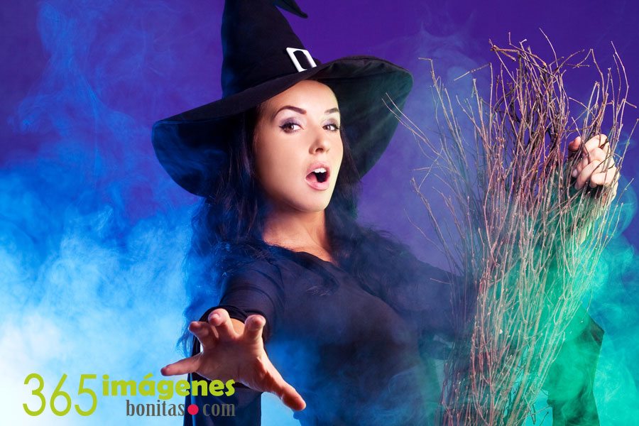 Las brujas en Halloween