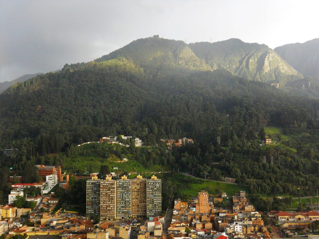 Cerro de Guadalupe en Bogotá