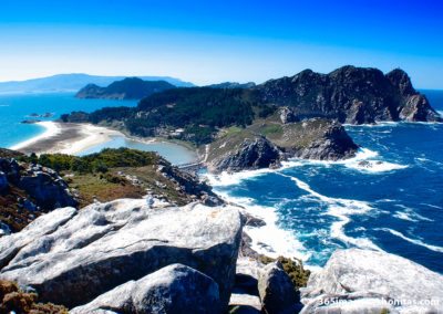 Acantilados islas Cies, panoramica