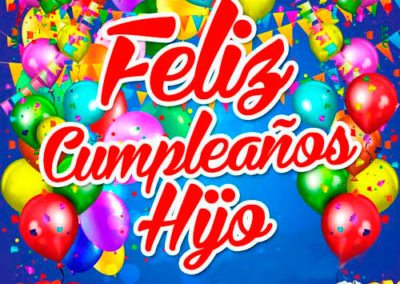 Feliz Cumpleaños hijo