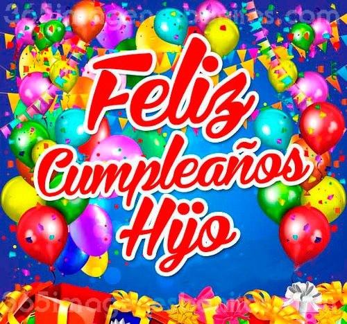 Feliz Cumpleaños hijo