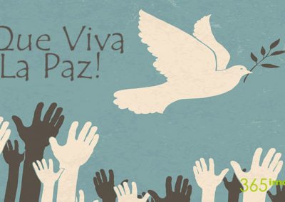 para vivir en paz