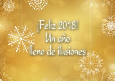 Año lleno de ilusiones, frases con imágenes de año nuevo