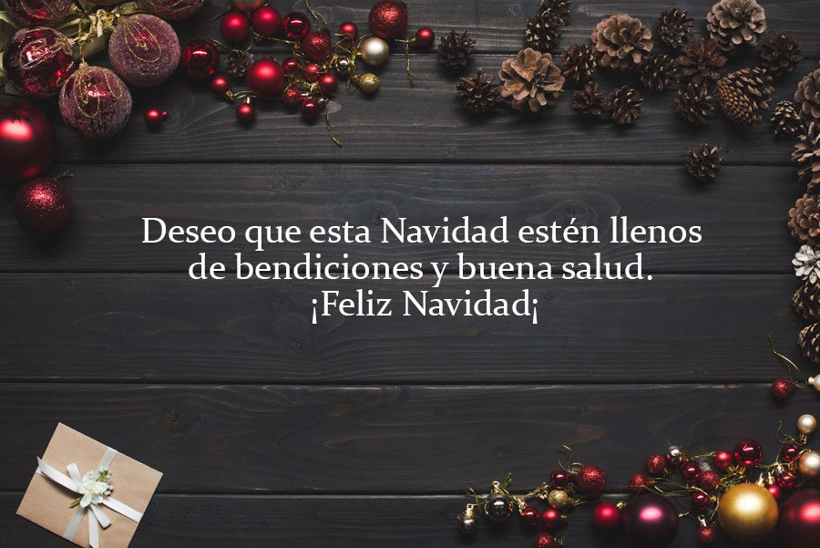 Mensajes y deseos de Navidad para la familia.