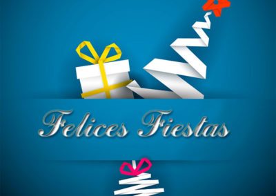 Tarjetas de felices fiestas