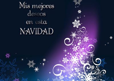 mis mejores deseos en navidad