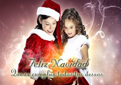 Que se cumplan tus deseos en esta Navidad