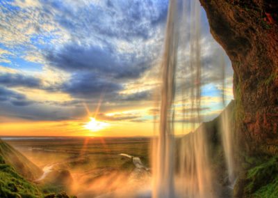 Cascada Seljalandfoss Islandia