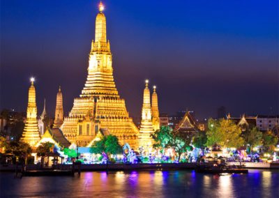 Templo wat arun Bangkok Tailandia, imágenes bonitas