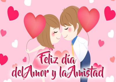 feliz dia del amor y la amistad