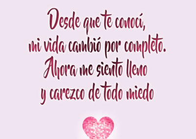 Hermosas dedicatorias de amor