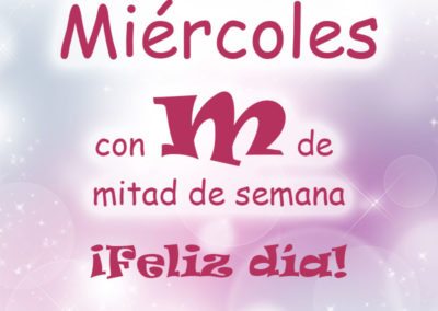 Miércoles se escribe con M