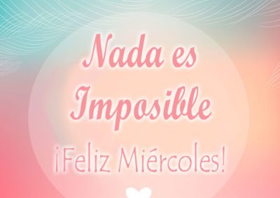 Nada es imposible en Miércoles