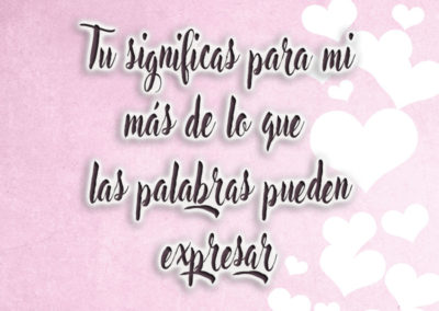 carteles de amor con frases