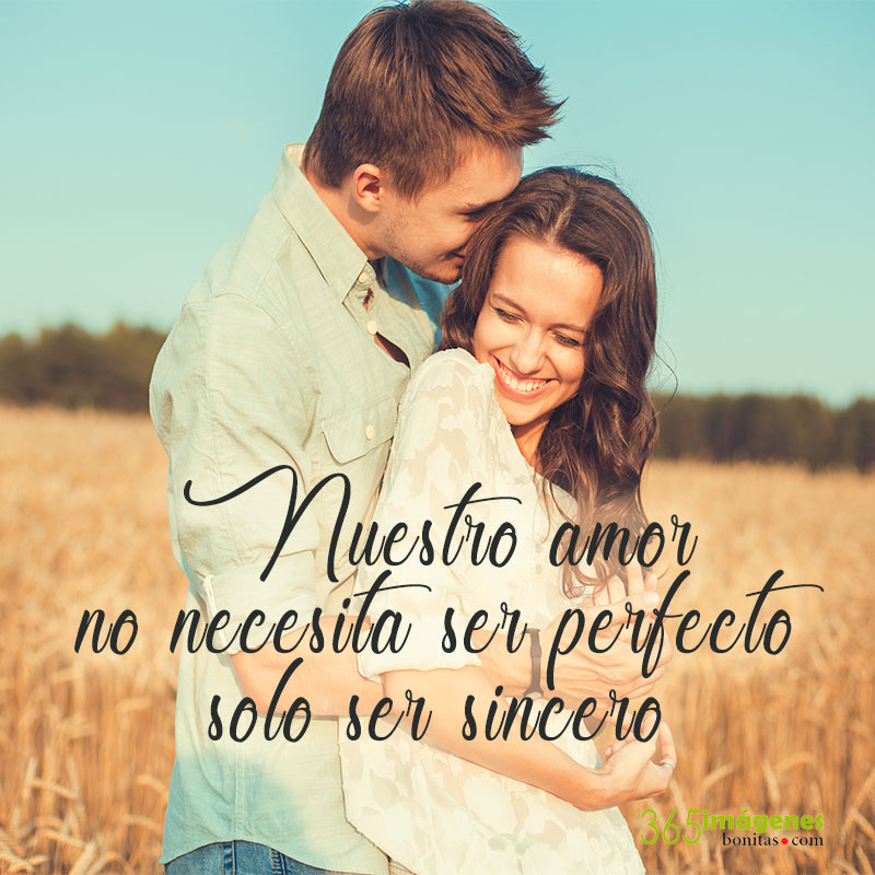 imagenes con frases de amor sincero