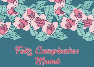 feliz cumpleaños mama