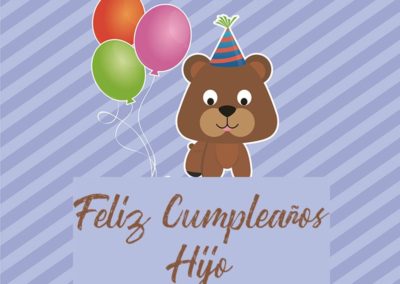 imágenes de feliz cumpleaños para un hijo