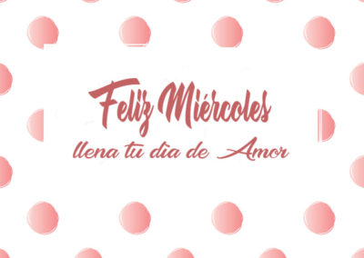 feliz miercoles de amor