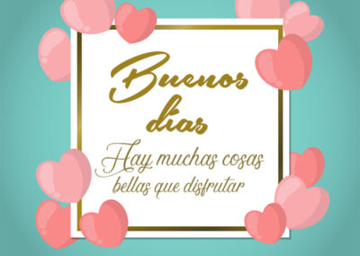 imagenes con corazones de buenos dias