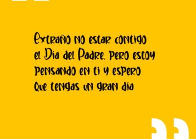 estoy pensando en ti papa