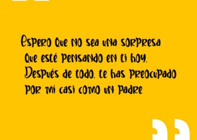 frases dia del padre sorpresa